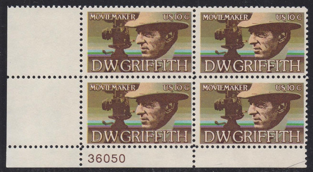 # 1555 (1975) DW Griffith - PB, LL #36050, MNH