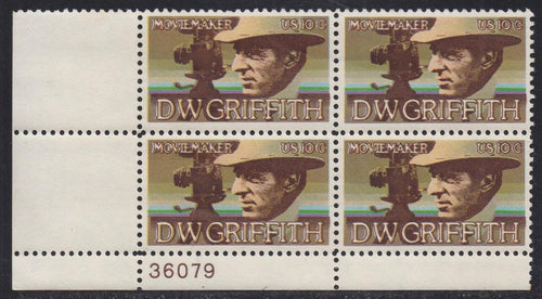 # 1555 (1975) DW Griffith - PB, LL #36079, MNH