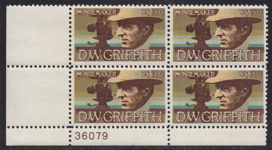 # 1555 (1975) DW Griffith - PB, LL #36079, MNH