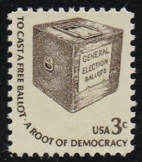 # 1584 (1977) Ballot Box, SG, GP - Sgl, XF MNH