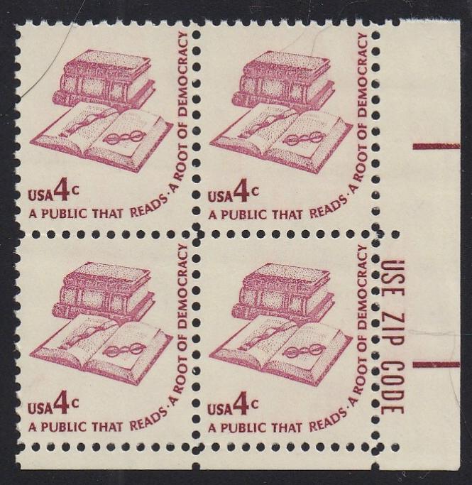 # 1585 (1977) Books, SG, CP - Zip BK/4, LR, MNH