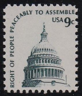 # 1591 (1975) Capitol Dome, DG, GP - Sgl, MNH