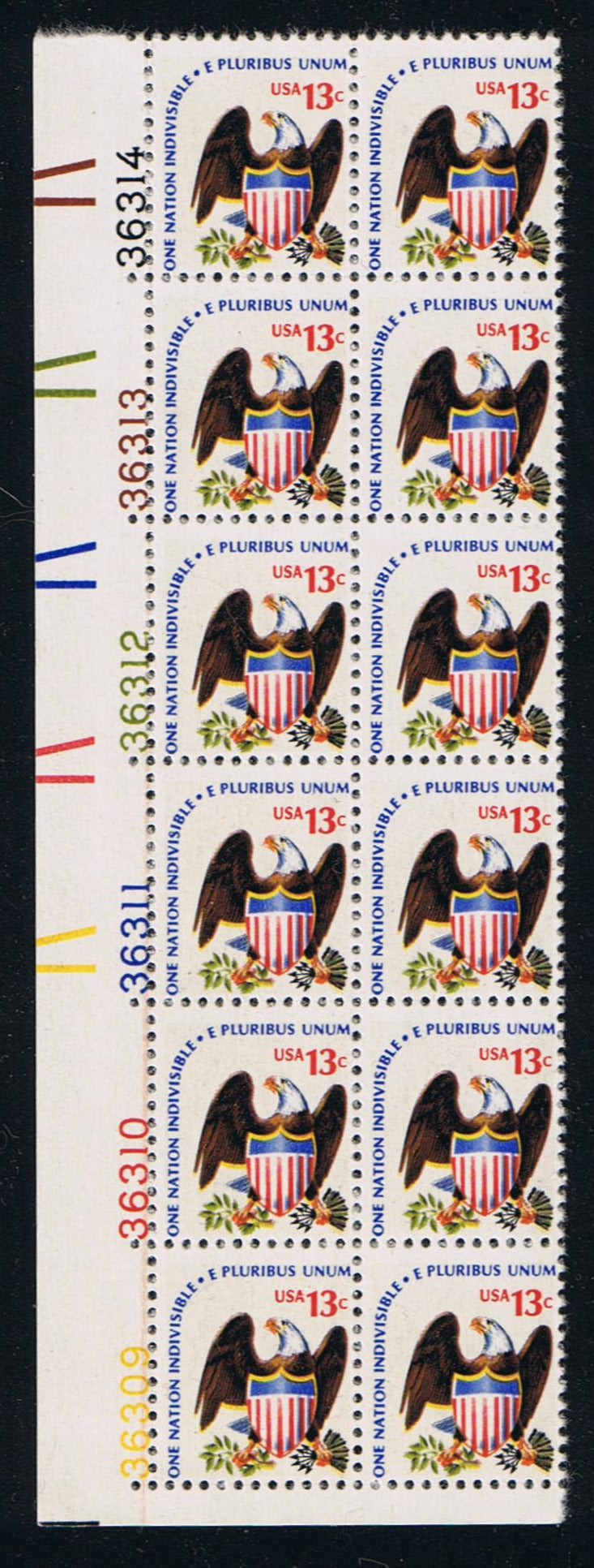 # 1596 (1975) Eagle - PB, LL #36314, MNH