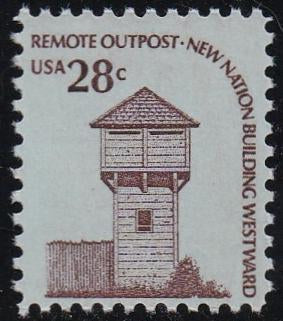 # 1604 (1978) Ft Nisqually, DG, BP, OA Tag - Sgl, MNH