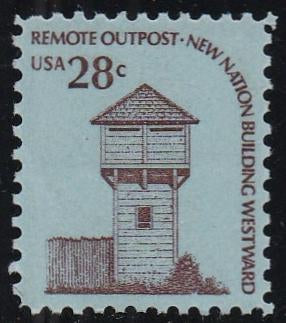 # 1604 (1978) Ft Nisqually, SG, BP, OA Tag - Sgl, XF MNH