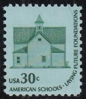 # 1606 (1979) School House, DG, BP, OA Tag - Sgl, XF MNH