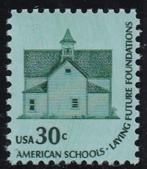 # 1606 (1979) School House, DG, BP, OA Tag - Sgl, MNH