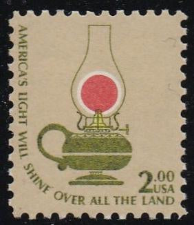 # 1611 (1978) Table Lamp, SG, BP, OA Tag - Sgl, XF MNH