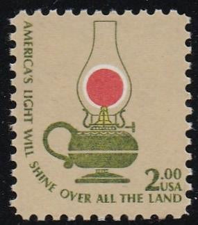 # 1611 (1978) Table Lamp, SG, BP, OA Tag - Sgl, MNH