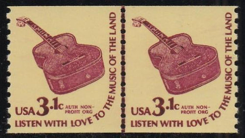 # 1613 (1979) Guitar, DG, YP, OA Tag - Coil LP, XF MNH