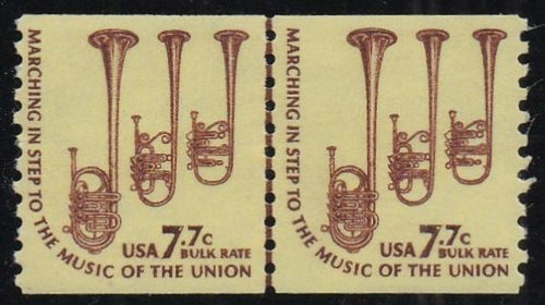 # 1614 (1976) Saxhorns, SG, YP, OA Tag - Coil LP, XF MNH