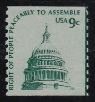 # 1616 (1976) Capitol Dome, SG, GP, OA Tag - Coil sgl, F MNH