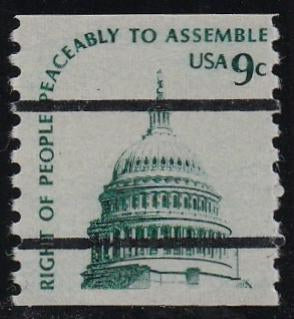 # 1616b (1976) Capitol Dome, SG, GP, OA Tag, Precancel - Coil sgl, MNH