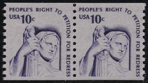 # 1617 (1977) Justice, SG, OA Tag - Coil pr, XF MNH