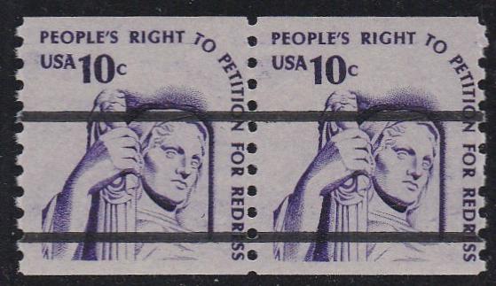 # 1617 (1977) Justice, DG, OA Tag, Precancel - Coil pr, F MNH