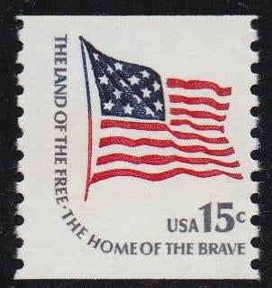 # 1618C (1978) Flag - Coil sgl, MNH