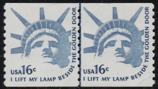 # 1619 (1978) Liberty, OA Tag, WP - Coil LP, XF MNH