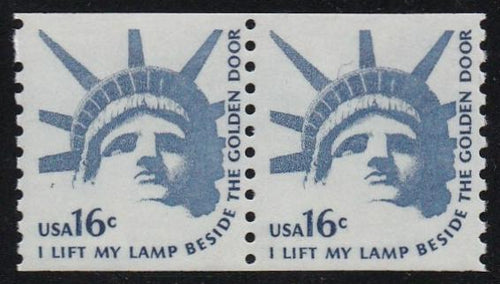 # 1619 (1978) Liberty, OA Tag, WP - Coil pr, MNH