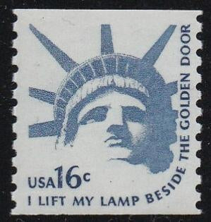 # 1619 (1978) Liberty, OA Tag, WP - Coil sgl, XF MNH