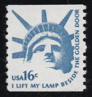# 1619a (1978) Liberty, LBT, WP - Coil sgl, MNH