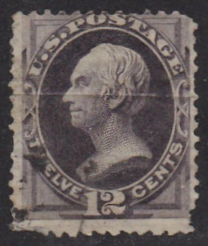 # 162 (1873) Clay - Sgl, Used, 2nd