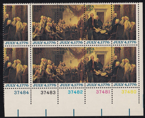 # 1691-94 (1976) Declaration of Independence - PB, LR #37484, MNH