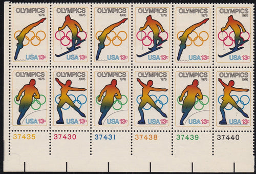 # 1695-98 (1976) Olympics - PB, LL #37440, MNH