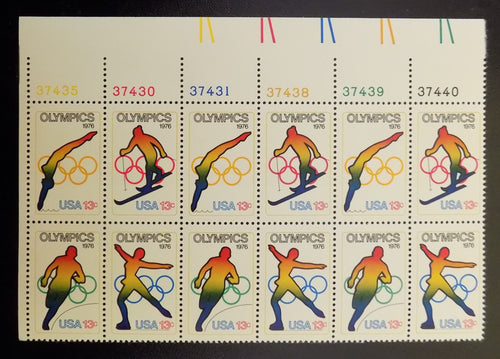 # 1695-98 (1976) Olympics - PB, UL #37440, MNH