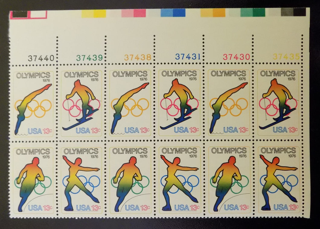 # 1695-98 (1976) Olympics - PB, UR #37440, MNH