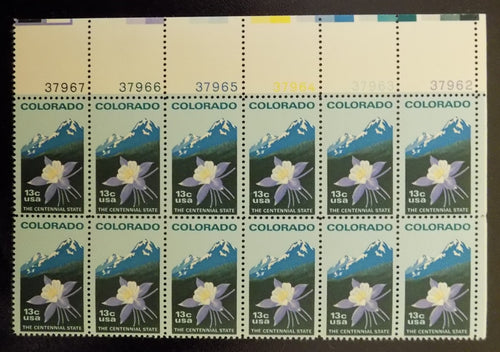 # 1711 (1977) Colorado, perf 11 x 11 - PB, UR #37967, MNH
