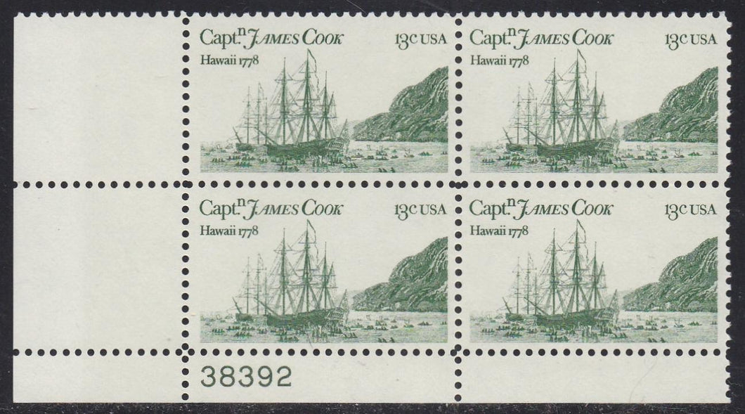 # 1733 (1978) Capt Cook Ships - PB, LL #38392, MNH