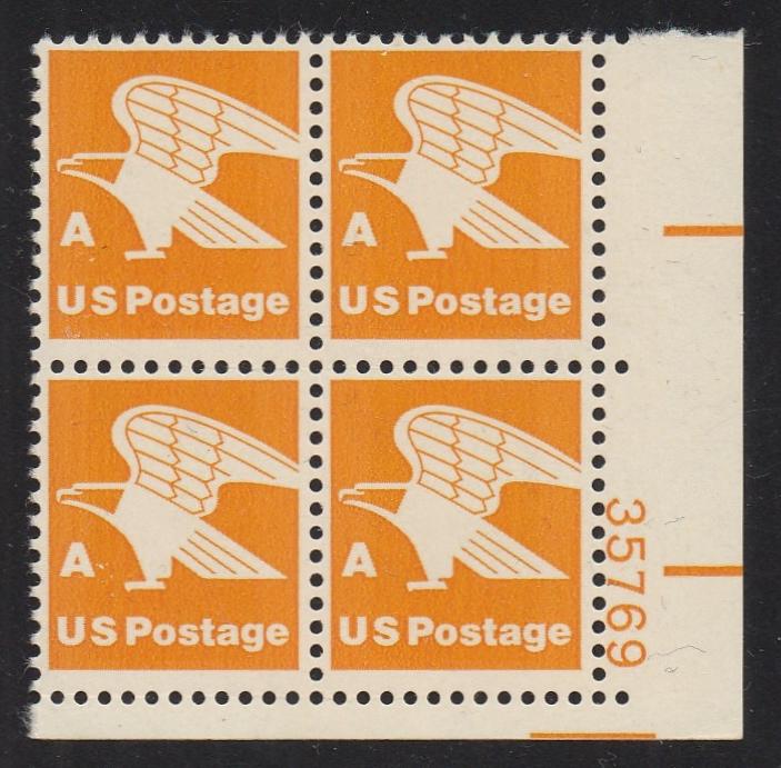 # 1735c (1978) 'A' Rate Transition Stamp, Perf 11.2 - PB, LR #35769, MNH