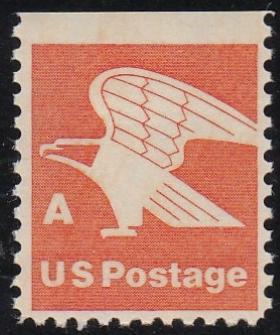 # 1736a (1978) Eagle, 'A', First Transition Rate - Bklet sgl, MNH