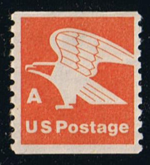 # 1743 (1978) 'A' First Transition Rate - Coil sgl, MNH