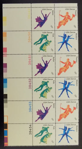 # 1749-52 (1978) Dance - PB, UL #38454, MNH