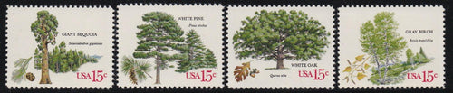 # 1764-67 (1978) Trees - Sgls, Set/4, MNH