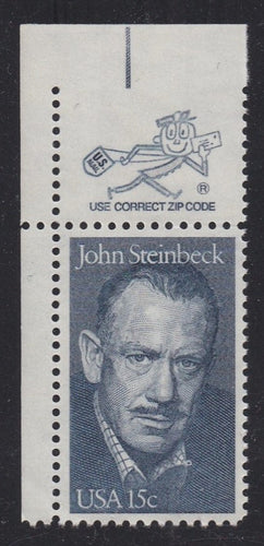 # 1773 (1979) Steinbeck - Mr. Zip, Sgl, UL, MNH