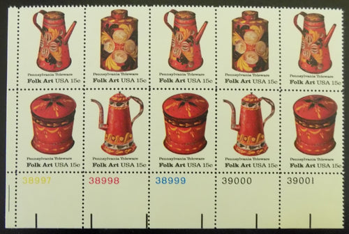 # 1775-78 (1979) Toleware - PB/10, LL #39001, MNH
