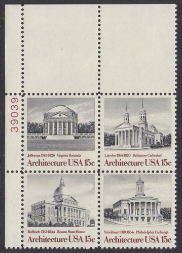 # 1779-82 (1979) Architecture - PB, UL #39039, MNH