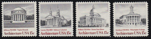 # 1779-82 (1979) Architecture - Sgls, Set/4, MNH