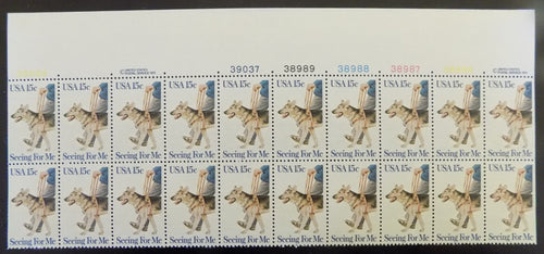 # 1787 (1979) Seeing Eye Dogs - PB, T #39037, MNH