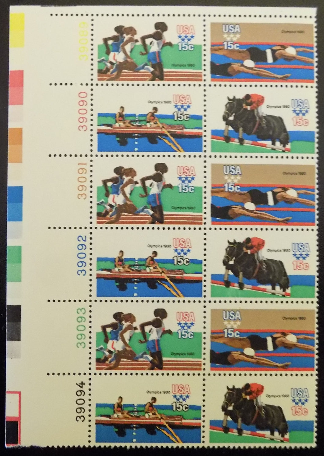 # 1791-94 (1979) Olympics - PB, UL #39094, MNH