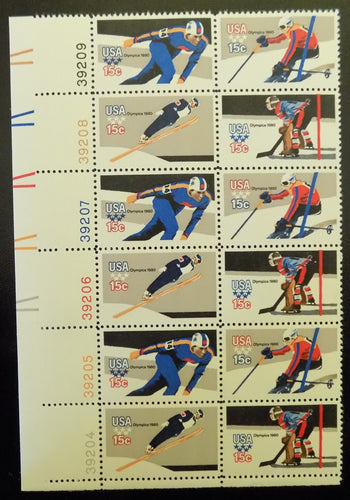 # 1795-98 (1980) Olympics, 11.25x10.5 - PB, LL #39209, MNH