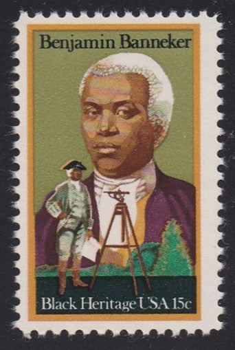 # 1804 (1980) Banneker - Sgl, MNH