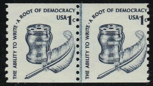 # 1811 (1980) Quill, SG, OA Tag, GP - Coil LP, F MNH