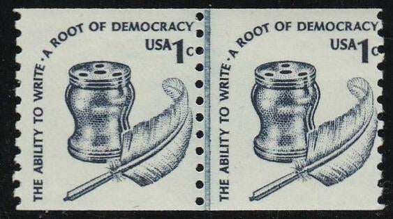 # 1811 (1980) Quill, SG, OA Tag, GP - Coil LP, F MNH