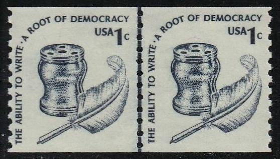 # 1811 (1980) Quill, SG, OA Tag, GP - Coil LP, XF MNH