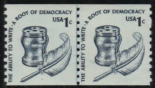 # 1811 (1980) Quill, SG, OA Tag, GP - Coil LP, MNH