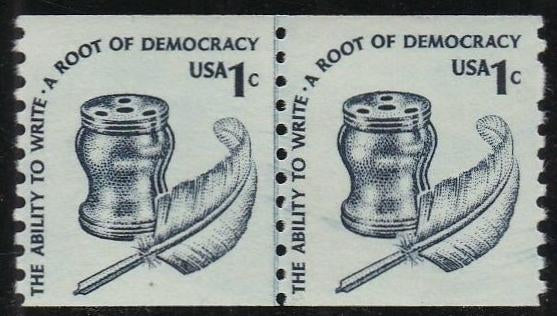 # 1811 (1980) Quill, SG, OA Tag, GP - Coil LP, MNH