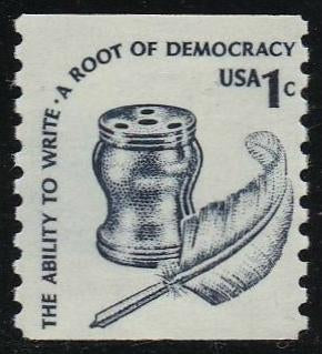 # 1811 (1980) Quill, SG, OA Tag, GP - Coil sgl, MNH